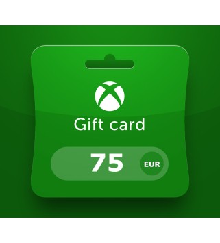 XBOX Live EUR 75 Prepaid Card Xbox One Key GERMANY